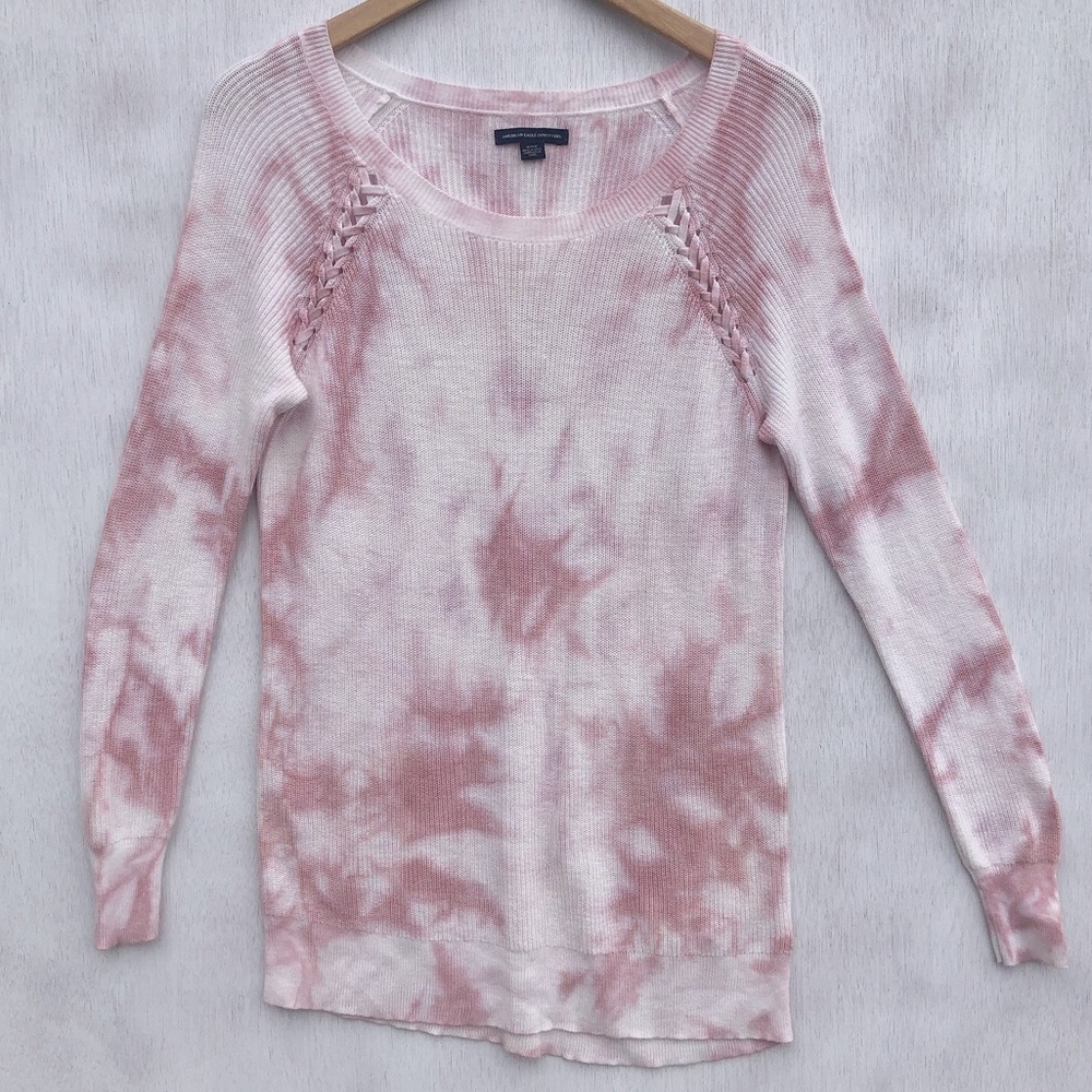 American Eagle Tie Dye Long Sleeve Size M